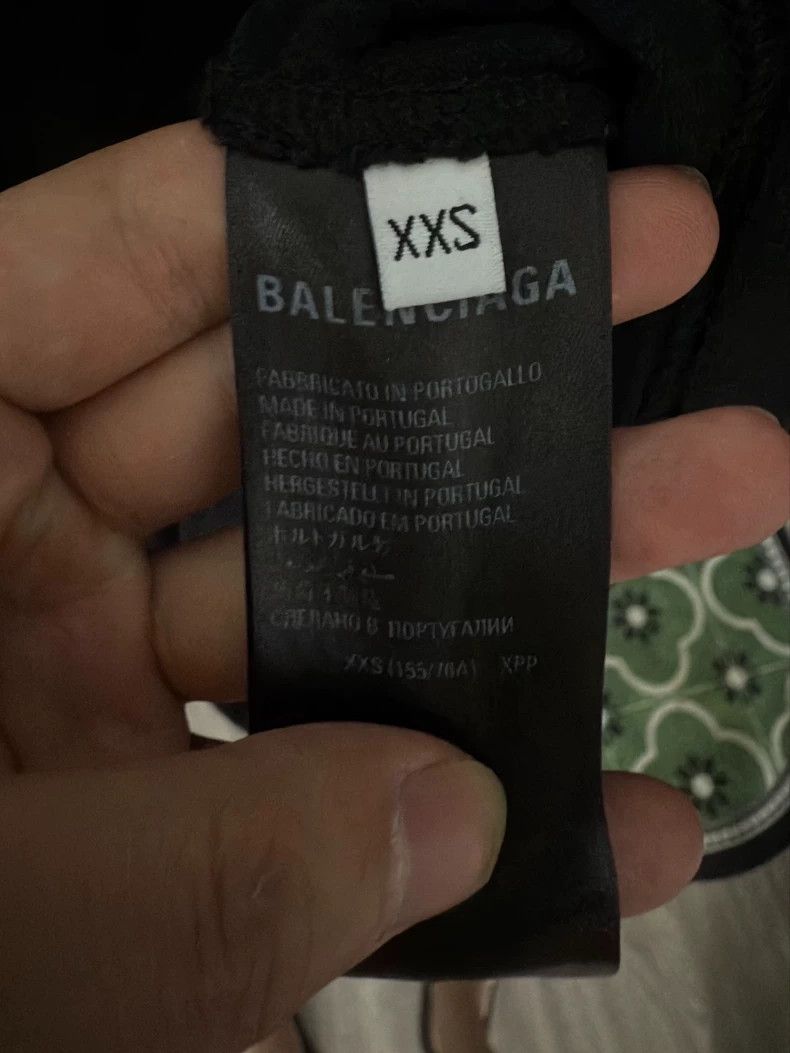 Balenciaga Balenciaga Adidas collaboration spliced short-sleeve shirt - dmc Size US XXS / EU 40 - 4 Thumbnail