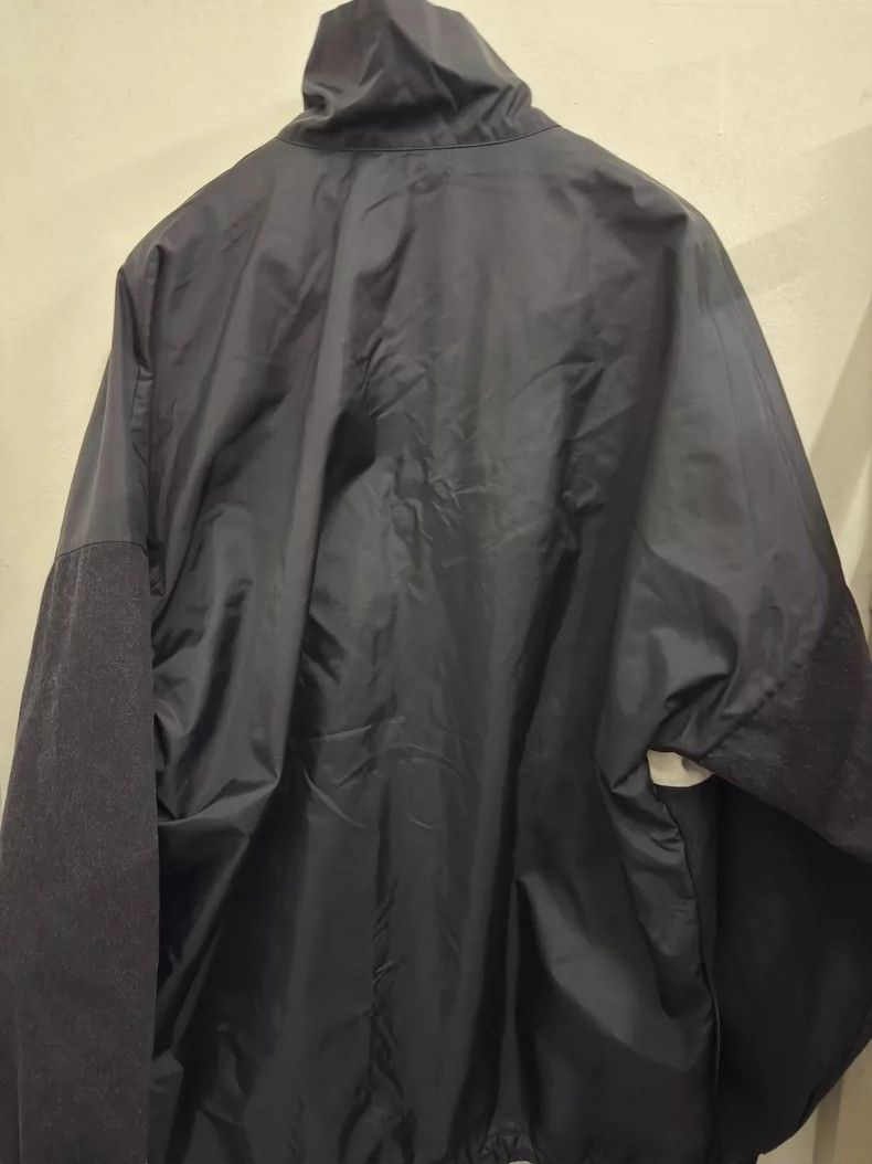 Balenciaga Balenciaga Logo Denim Nylon Jacket - dmc Size US M / EU 48-50 / 2 - 2 Thumbnail