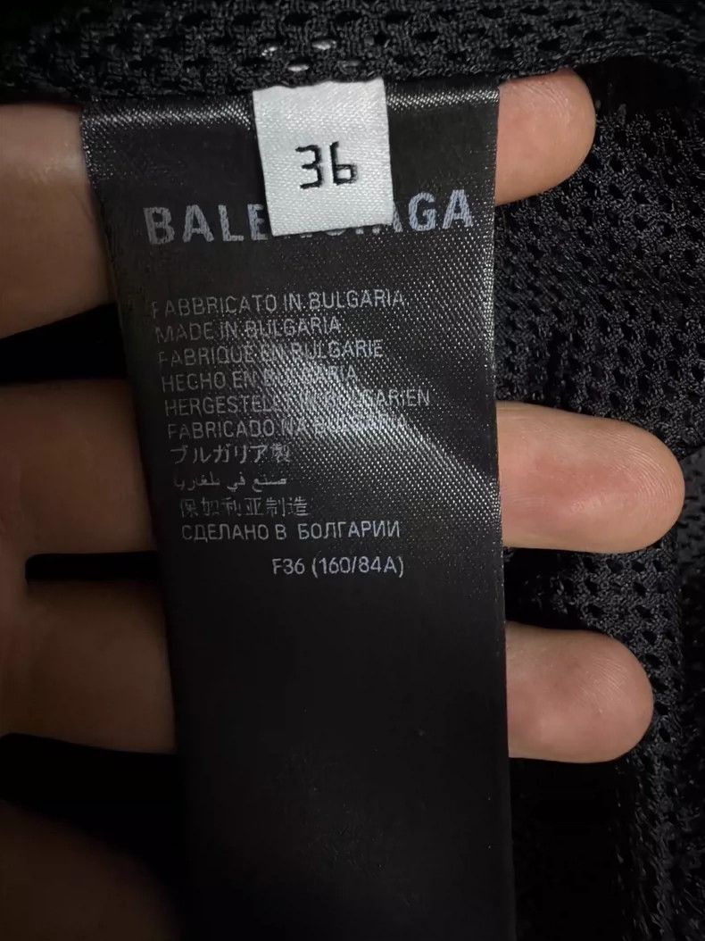 Balenciaga Balenciaga Logo Denim Nylon Jacket - dmc Size US M / EU 48-50 / 2 - 3 Thumbnail
