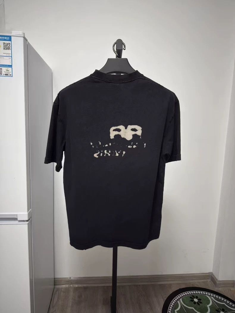 Balenciaga Balenciaga Double B Ink Short Sleeve Tee - dmc Size US L / EU 52-54 / 3 - 2 Thumbnail