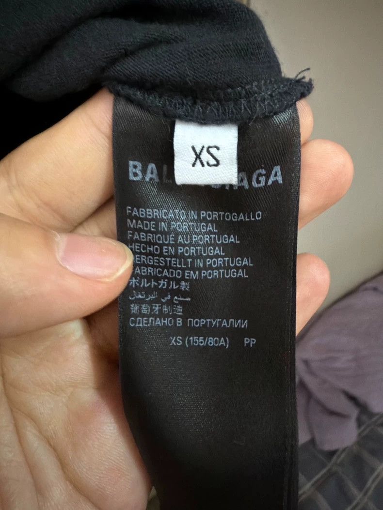 Balenciaga Balenciaga Ink Splatter Short Sleeve Tee - dmc Size US XS / EU 42 / 0 - 4 Thumbnail