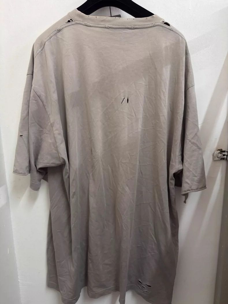 Balenciaga Balenciaga Distressed Mosaic Short Sleeve Tee - dmc Size US M / EU 48-50 / 2 - 2 Thumbnail