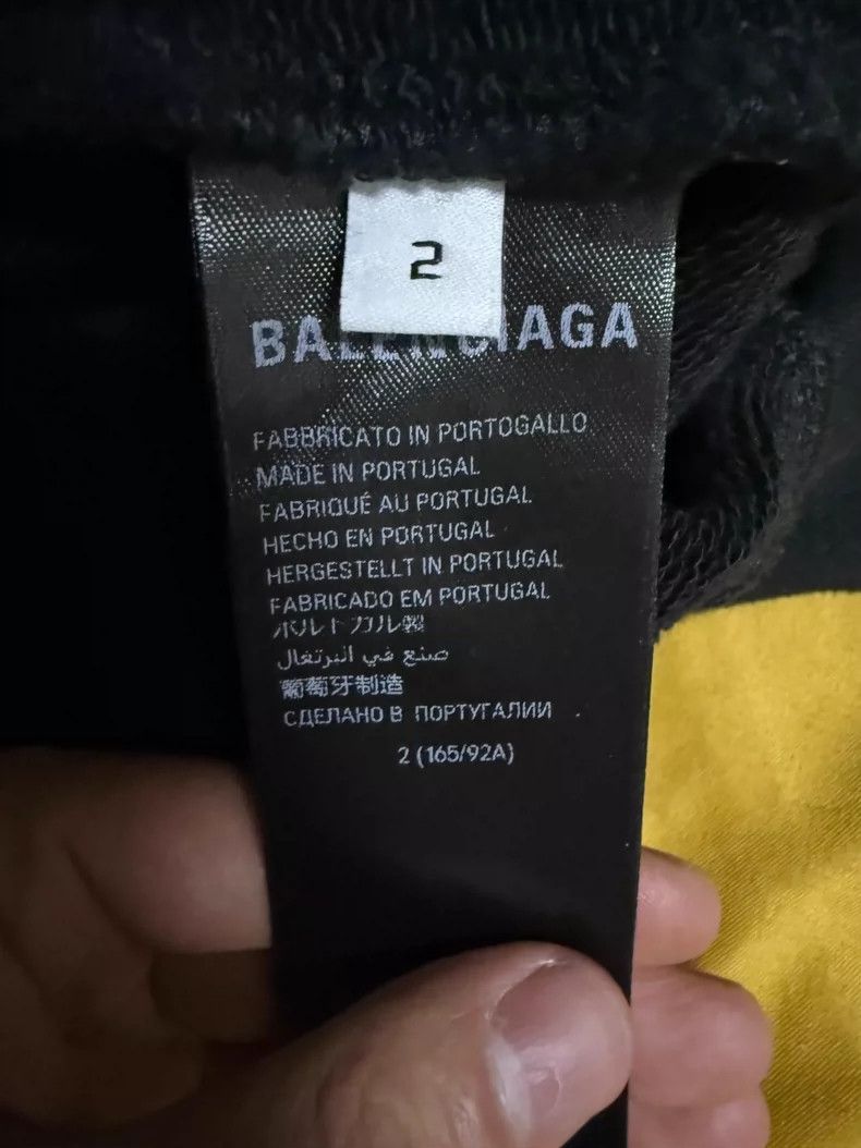 Balenciaga Balenciaga Distressed Crystal Crown Hoodie - dmc Size US M / EU 48-50 / 2 - 4 Thumbnail