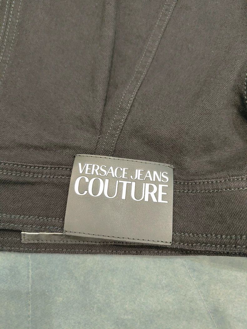 Versace VERSACE JEANS COUTURE Studded Denim Jacket - dmc Size US M / EU 48-50 / 2 - 7 Thumbnail