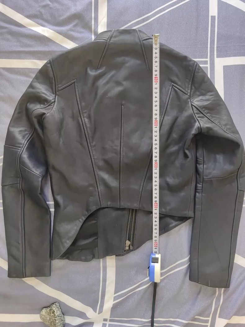 Helmut Lang Helmut Lang Classic Blue Leather Jacket - dmc Size US S / EU 44-46 / 1 - 5 Thumbnail