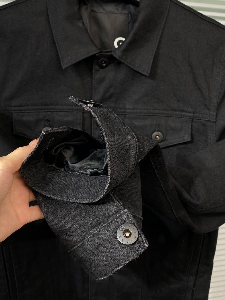 Givenchy Givenchy Black Denim Jacket with Embroidery - dmc Size US M / EU 48-50 / 2 - 6 Thumbnail
