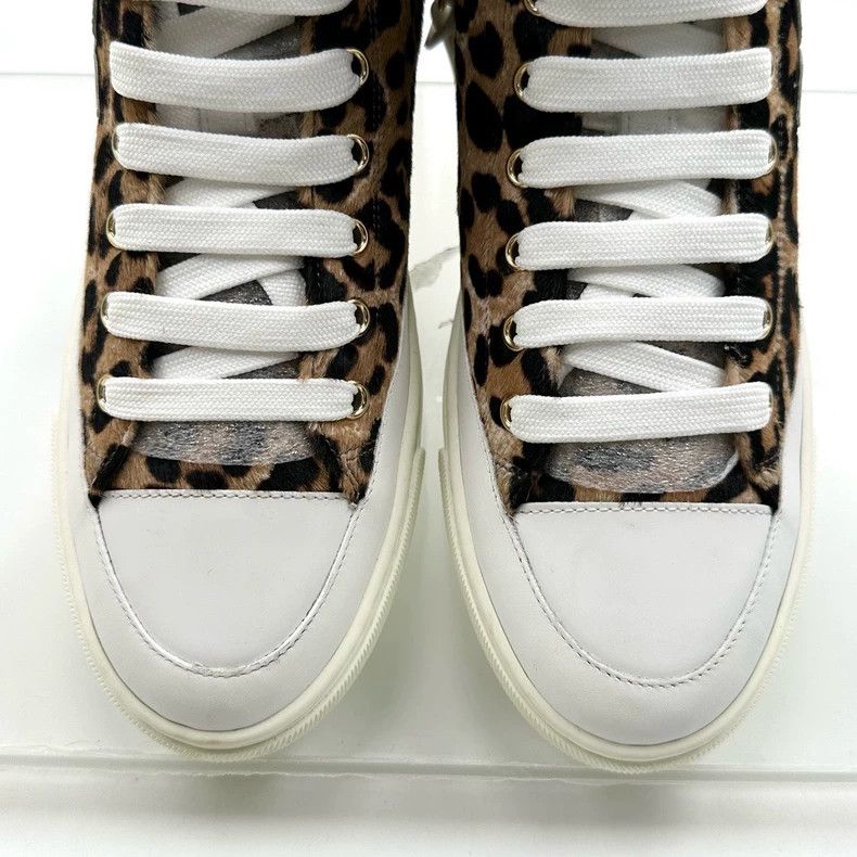 Louis Vuitton Louis Vuitton Leopard Print High-Top Sneakers - dmc Size US 5 / EU 37 - 5 Thumbnail