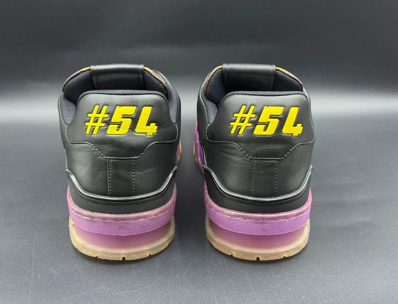 Louis Vuitton Louis Vuitton Trainer Purple Gold Sneakers - dmc Size US 8.5 / EU 41-42 - 5 Thumbnail