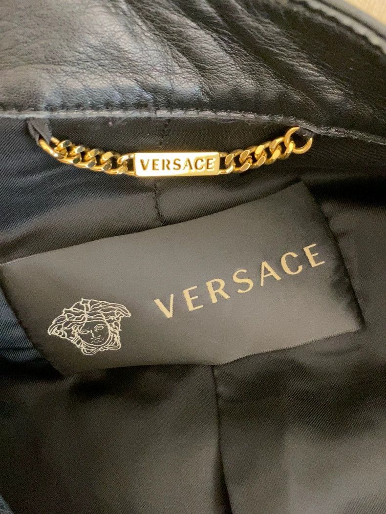 Versace Versace Lambskin Leather Jacket - dmc Size US M / EU 48-50 / 2 - 5 Thumbnail