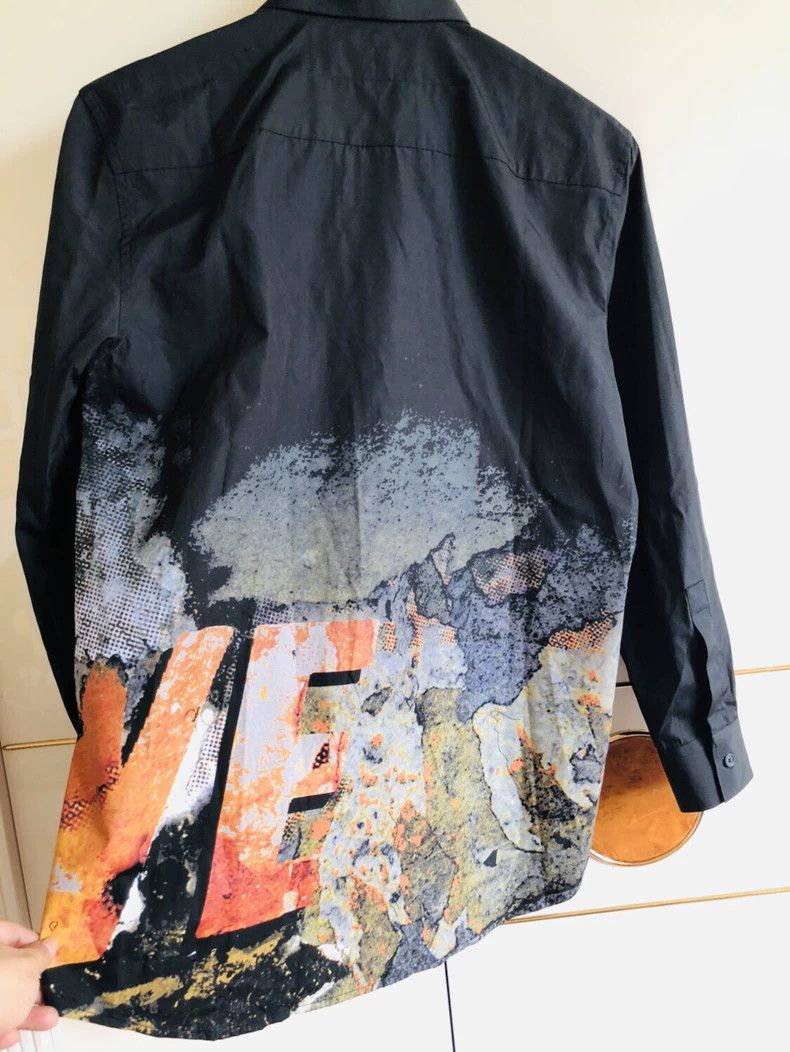 Givenchy GIVENCHY Men's Printed Long Sleeve Shirt - dmc Size US M / EU 48-50 / 2 - 3 Thumbnail