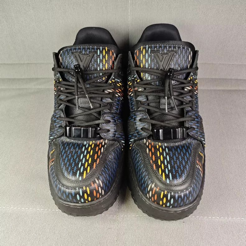 Louis Vuitton Louis Vuitton Trainer Low-Top Sneakers - dmc Size US 10.5 / EU 43-44 - 5 Thumbnail