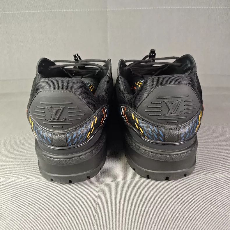 Louis Vuitton Louis Vuitton Trainer Low-Top Sneakers - dmc Size US 10.5 / EU 43-44 - 4 Thumbnail