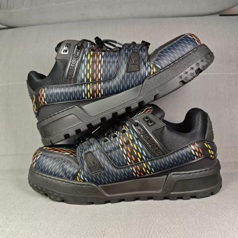 Louis Vuitton Louis Vuitton Trainer Low-Top Sneakers - dmc Size US 10.5 / EU 43-44 - 2 Thumbnail