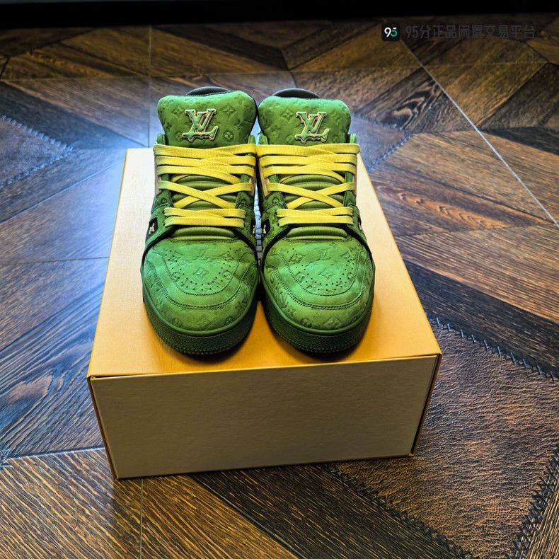 Louis Vuitton Tyler x Louis Vuitton Trainer Low Top Sneakers - dmc Size US 7.5 / EU 40-41 - 2 Thumbnail