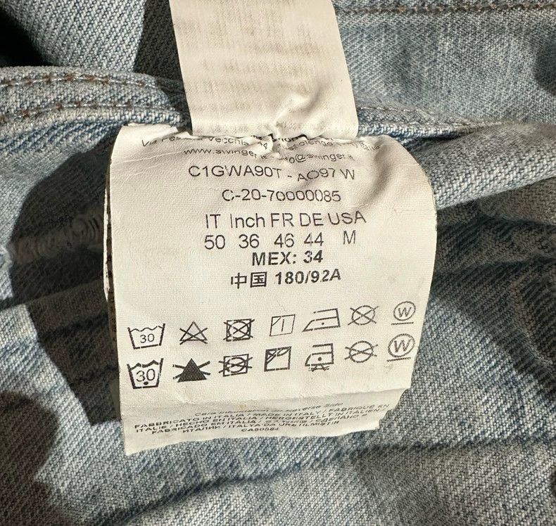 Versace VERSACE JEANS COUTURE Denim Jacket - dmc Size US L / EU 52-54 / 3 - 6 Thumbnail