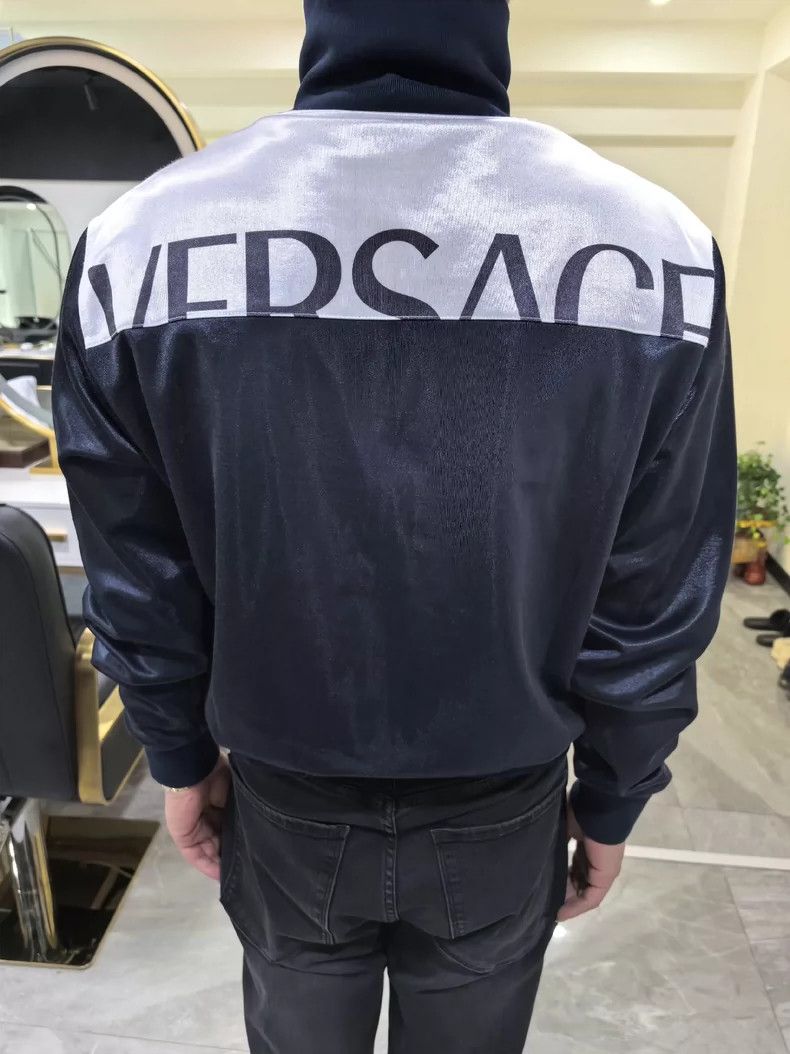 Versace Versace 2021 Logo Reflective Jacket - dmc Size US M / EU 48-50 / 2 - 5 Thumbnail