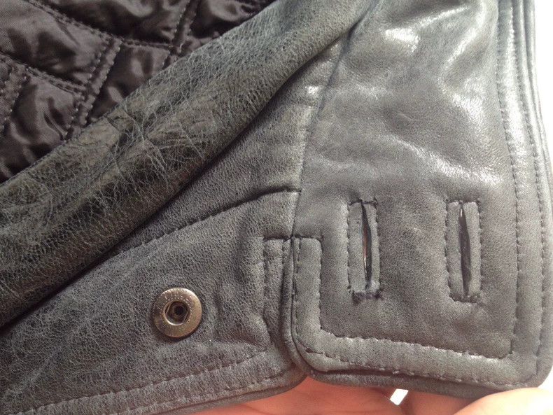Versace VERSACE Green Leather Jacket XL - dmc Size US XL / EU 56 / 4 - 8 Thumbnail