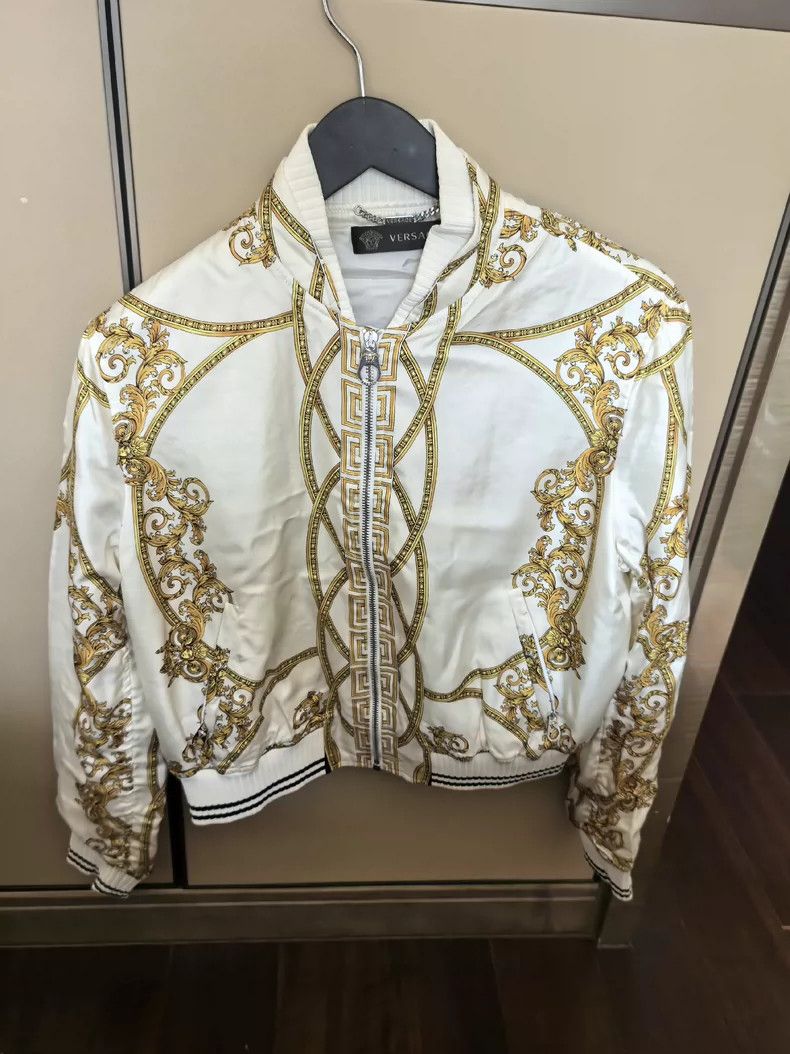 Versace Versace Gold Pattern Casual Jacket - dmc Size US M / EU 48-50 / 2 - 3 Thumbnail