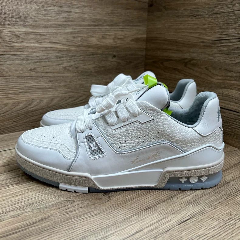 Louis Vuitton Louis Vuitton Trainer White Sneakers - dmc Size US 7.5 / EU 40-41 - 2 Thumbnail