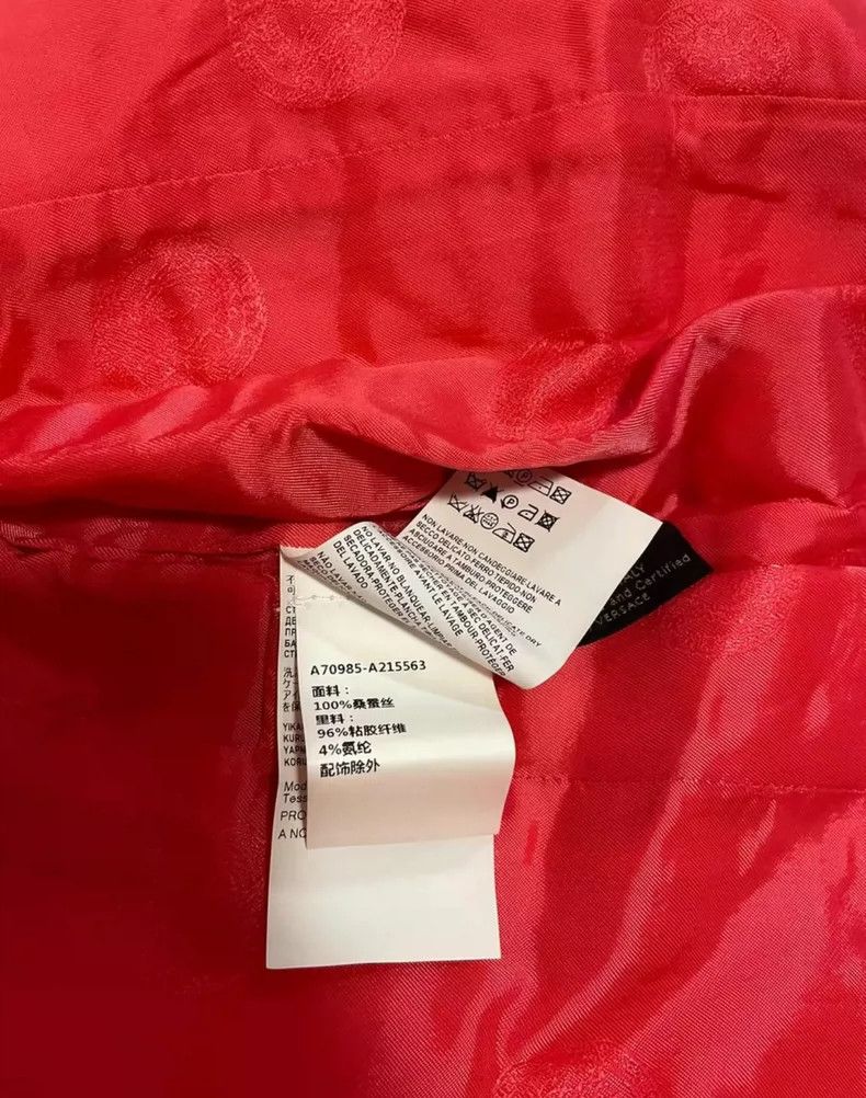Versace Versace Silk Trench Coat, Rose Red - dmc Size US M / EU 48-50 / 2 - 8 Thumbnail