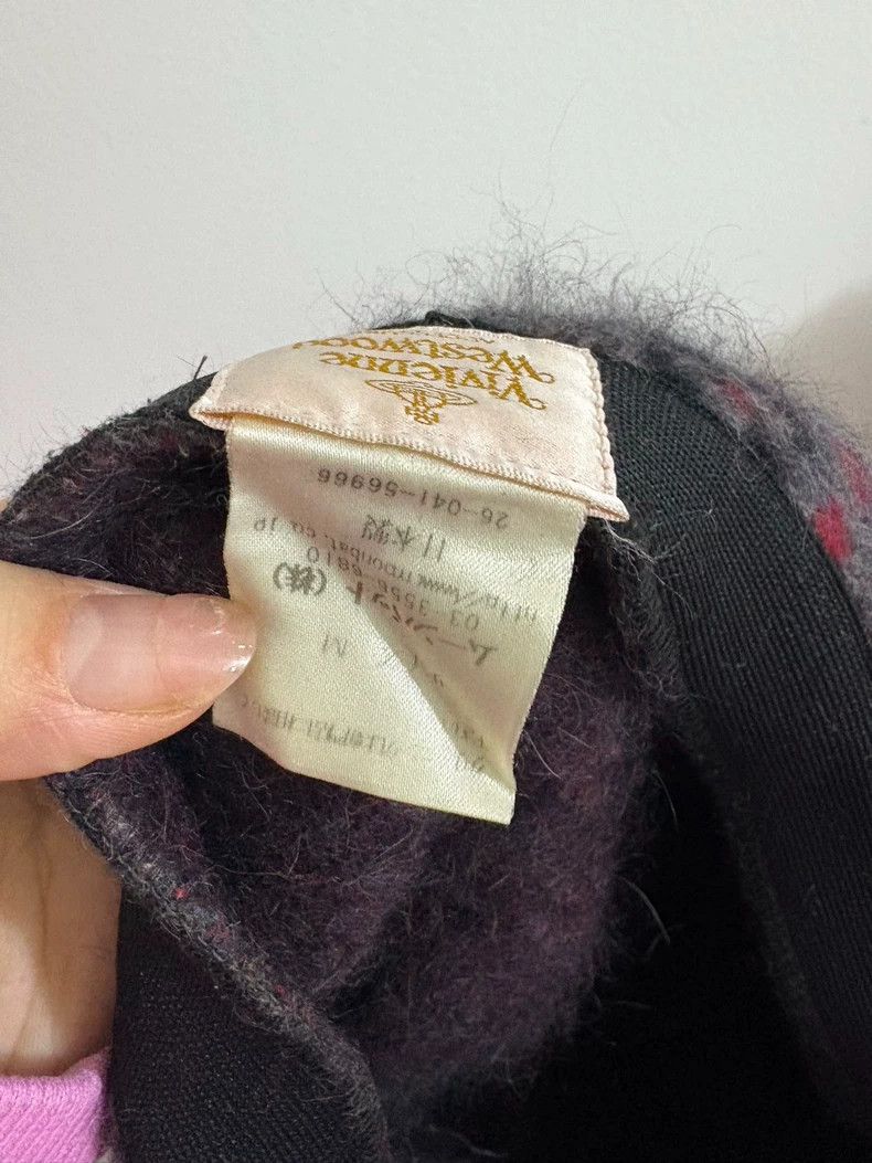 Vivienne Westwood Vivienne Westwood Checked Beret Hat - dmc Size ONE SIZE - 6 Thumbnail