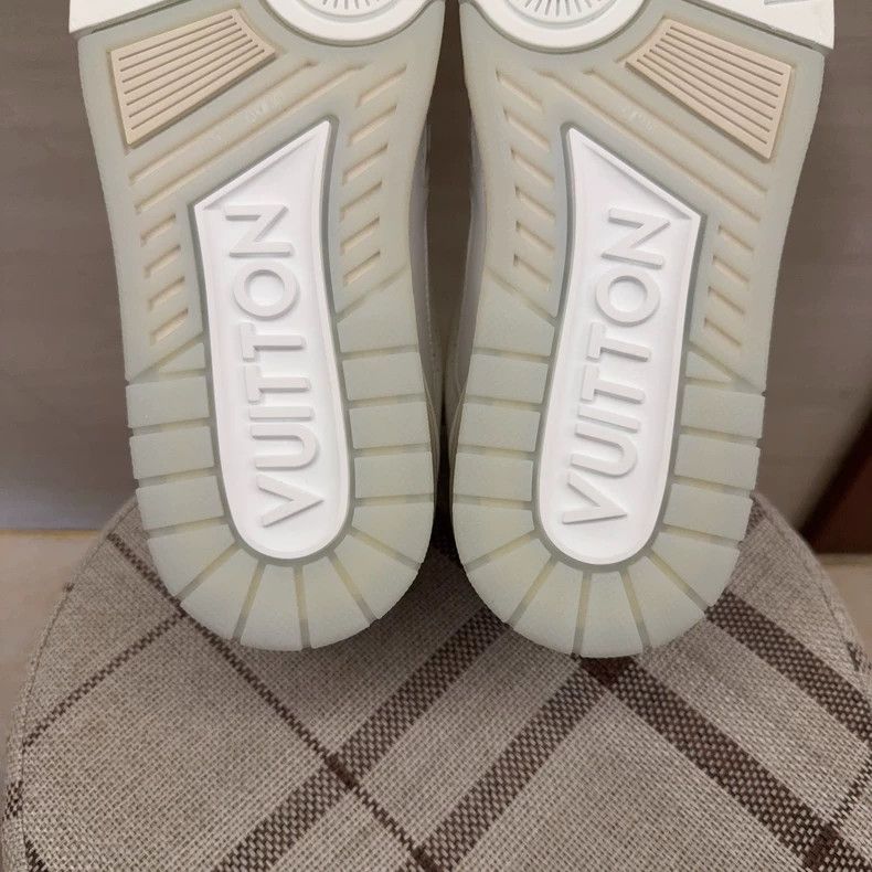 Louis Vuitton Louis Vuitton Trainer White Low-Top Sneakers - dmc Size US 6.5 / EU 39-40 - 9 Thumbnail