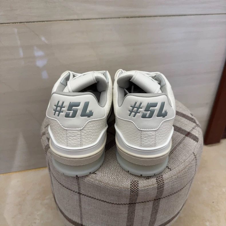 Louis Vuitton Louis Vuitton Trainer White Low-Top Sneakers - dmc Size US 6.5 / EU 39-40 - 2 Thumbnail