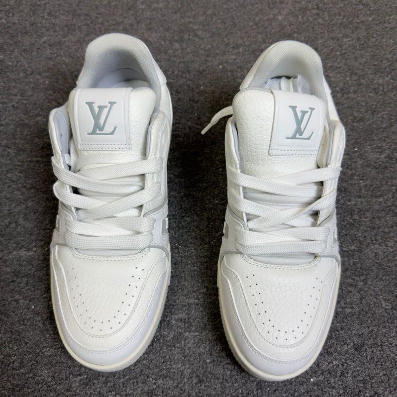 Louis Vuitton Louis Vuitton Trainer White Sneakers - dmc Size US 5 / EU 37 - 2 Thumbnail