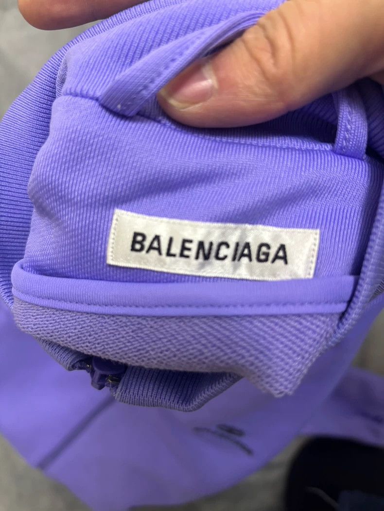 Balenciaga Balenciaga Purple Track Jacket - dmc Size US XS / EU 42 / 0 - 4 Thumbnail
