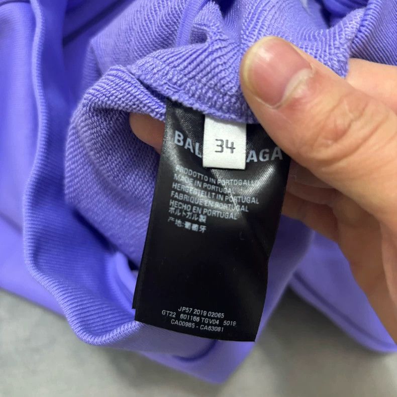Balenciaga Balenciaga Purple Track Jacket - dmc Size US XS / EU 42 / 0 - 3 Thumbnail