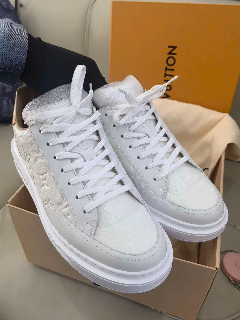 Louis Vuitton Louis Vuitton Beverly Hills White Sneakers - dmc Size US 9.5 / EU 42-43 - 2 Thumbnail