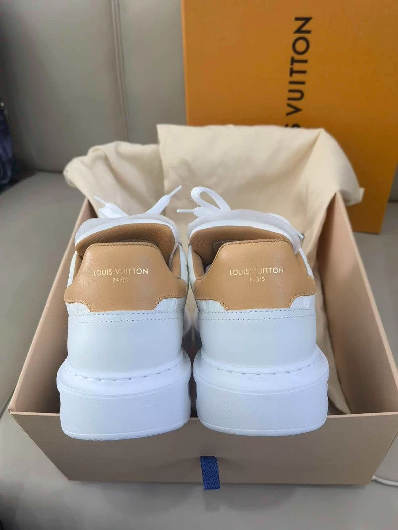 Louis Vuitton Louis Vuitton Beverly Hills White Sneakers - dmc Size US 9.5 / EU 42-43 - 3 Thumbnail