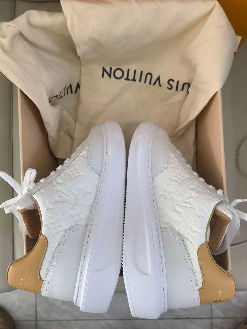 Louis Vuitton Louis Vuitton Beverly Hills White Sneakers - dmc Size US 9.5 / EU 42-43 - 4 Thumbnail