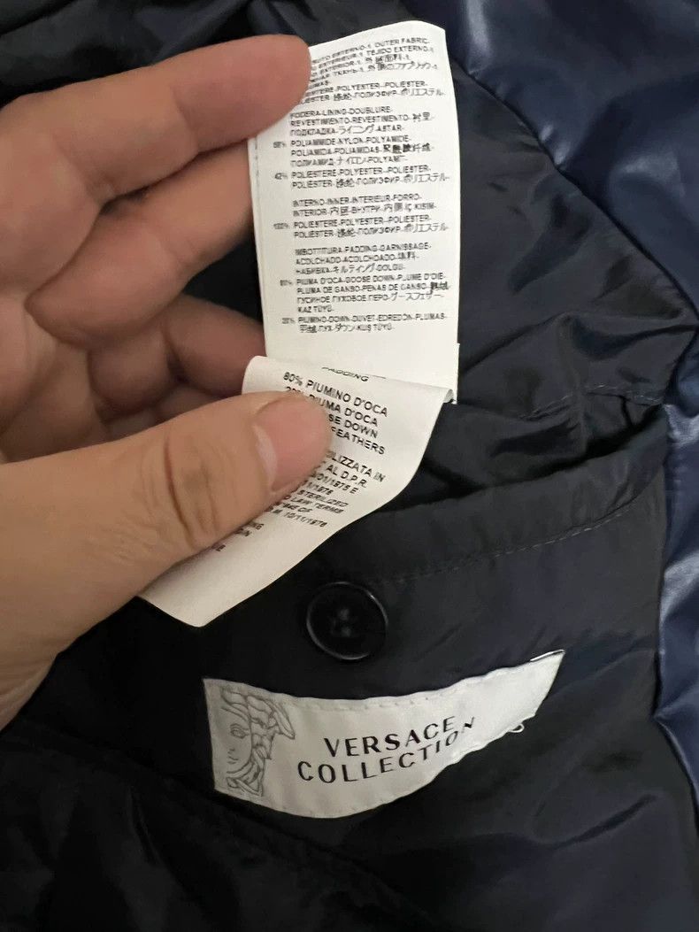 Versace Versace Quilted Down Jacket with Logo - dmc Size US M / EU 48-50 / 2 - 6 Thumbnail