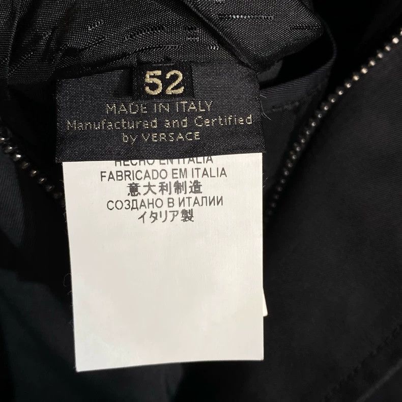 Versace Versace Nylon Blazer Jacket Black - dmc Size US XL / EU 56 / 4 - 6 Thumbnail