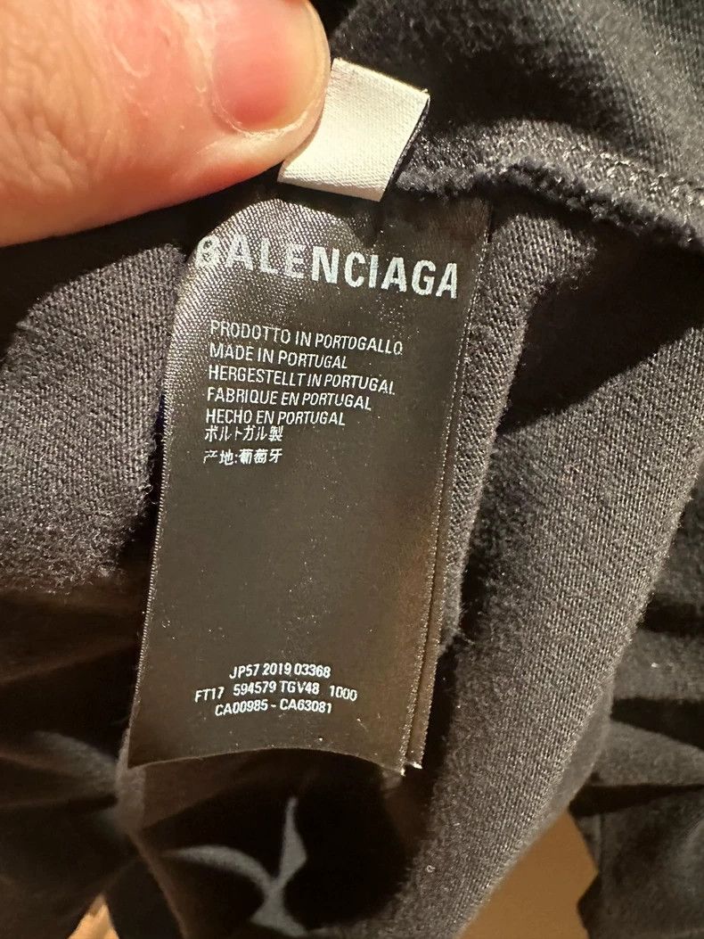 Balenciaga Balenciaga Paris Crown Wheat Ear Short Sleeve T-shirt - dmc Size US XL / EU 56 / 4 - 8 Thumbnail