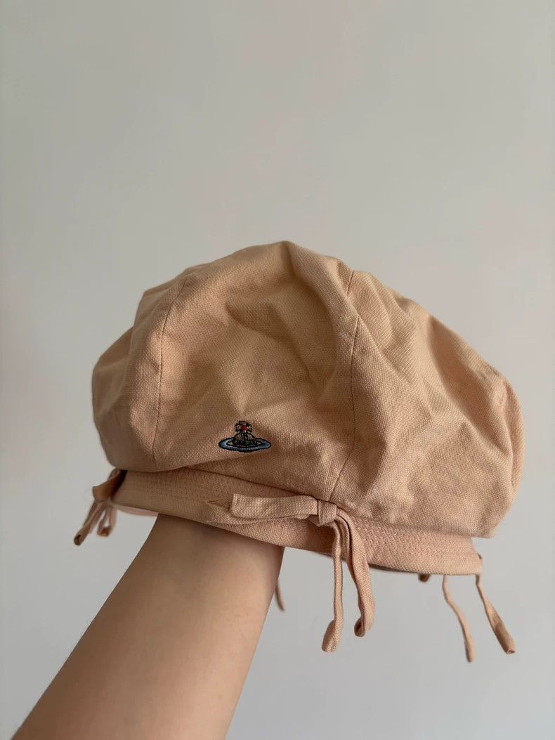 Vivienne Westwood Vivienne Westwood Bow Octagonal Hat - dmc Size ONE SIZE - 3 Thumbnail