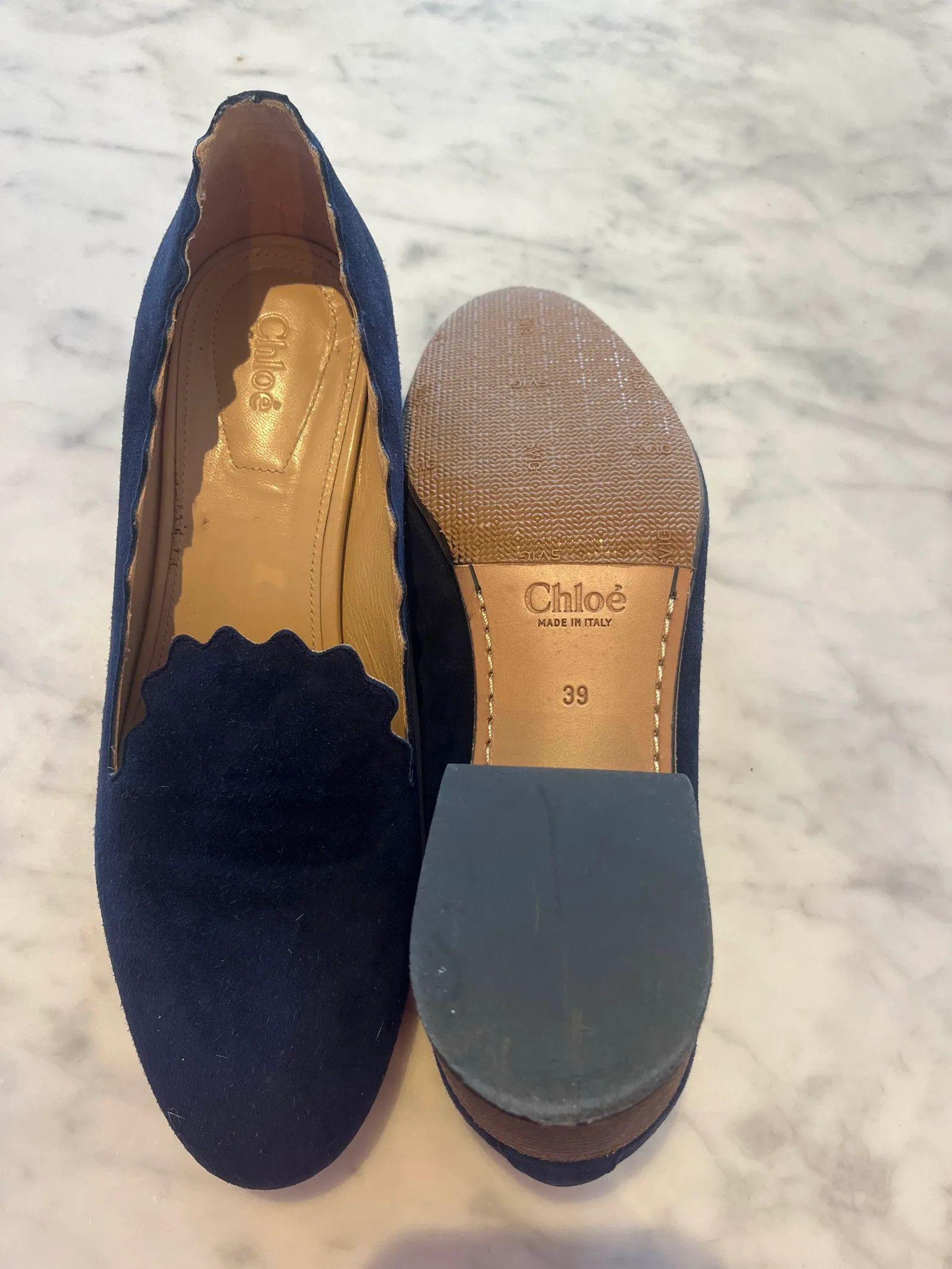 Chloe Chloé Pumps med volangkant Loafers Size US 9 / IT 39 - 2 Thumbnail