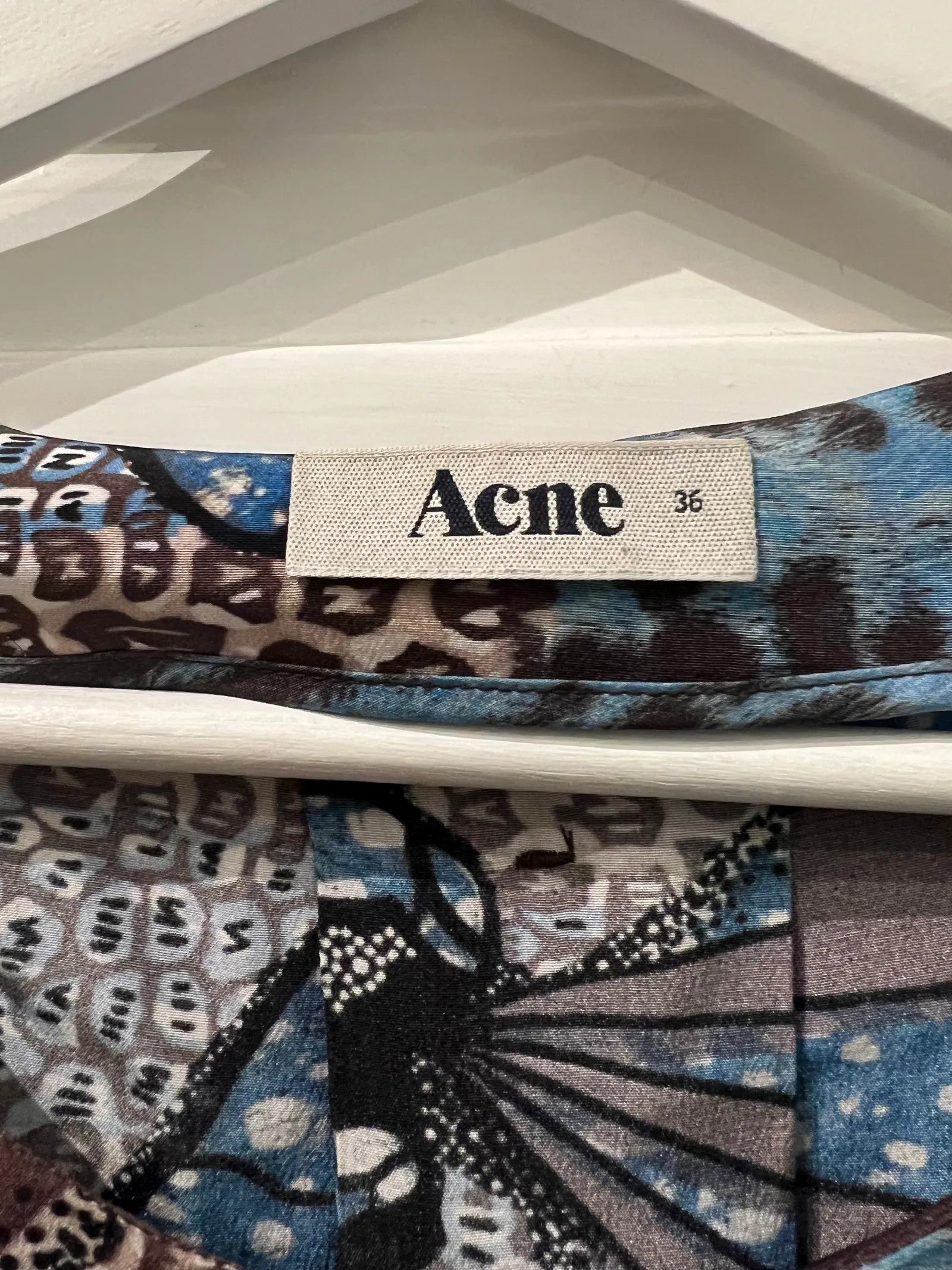 Acne Studios Acne Studios Midra silk DS CAW11 Blouse Size XS / US 0-2 / IT 36-38 - 2 Thumbnail