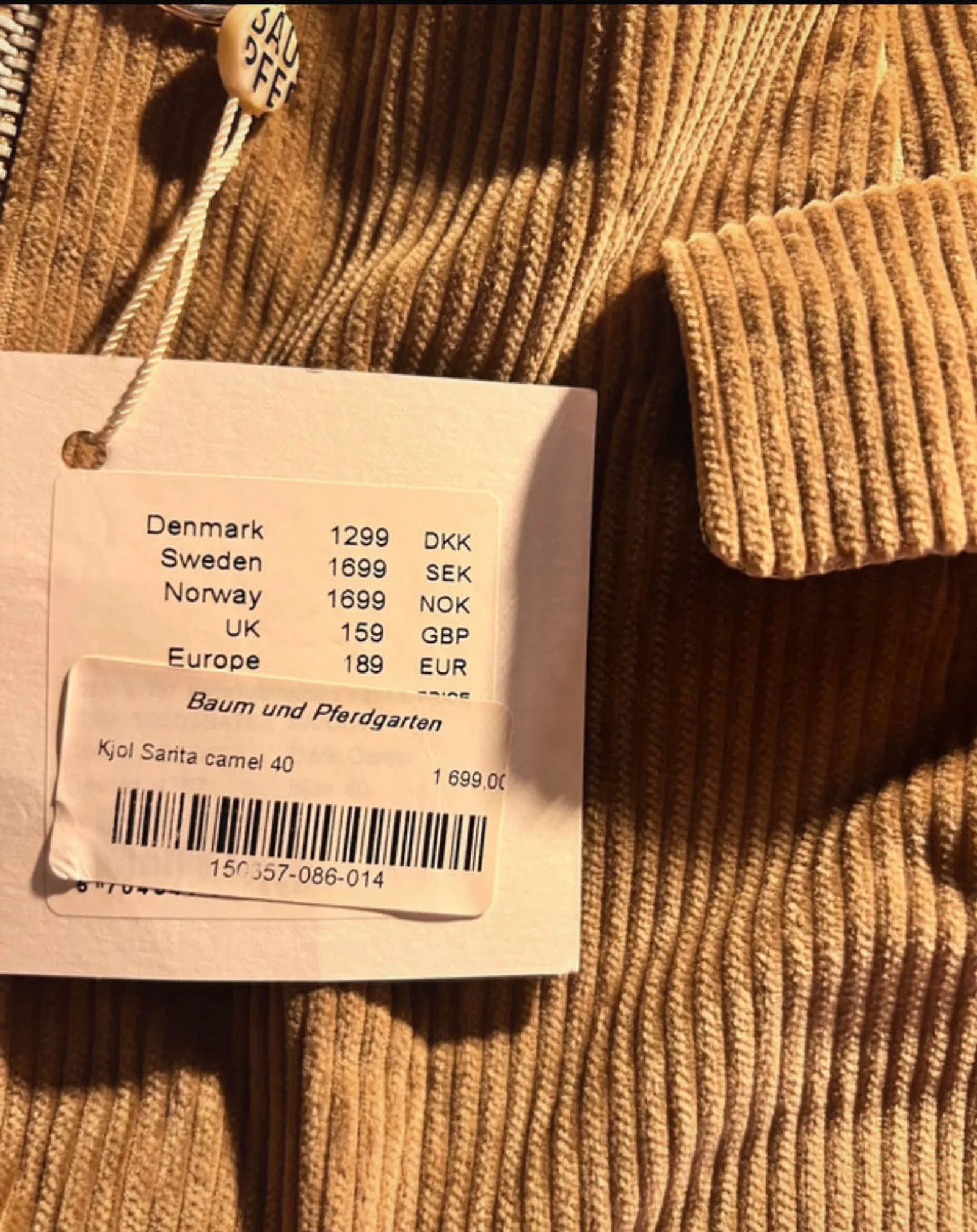 Baum und Pferdgarten Baum und Pferdgarten Sanita Camel Skirt Size 28" / US 6 / IT 42 - 2 Thumbnail