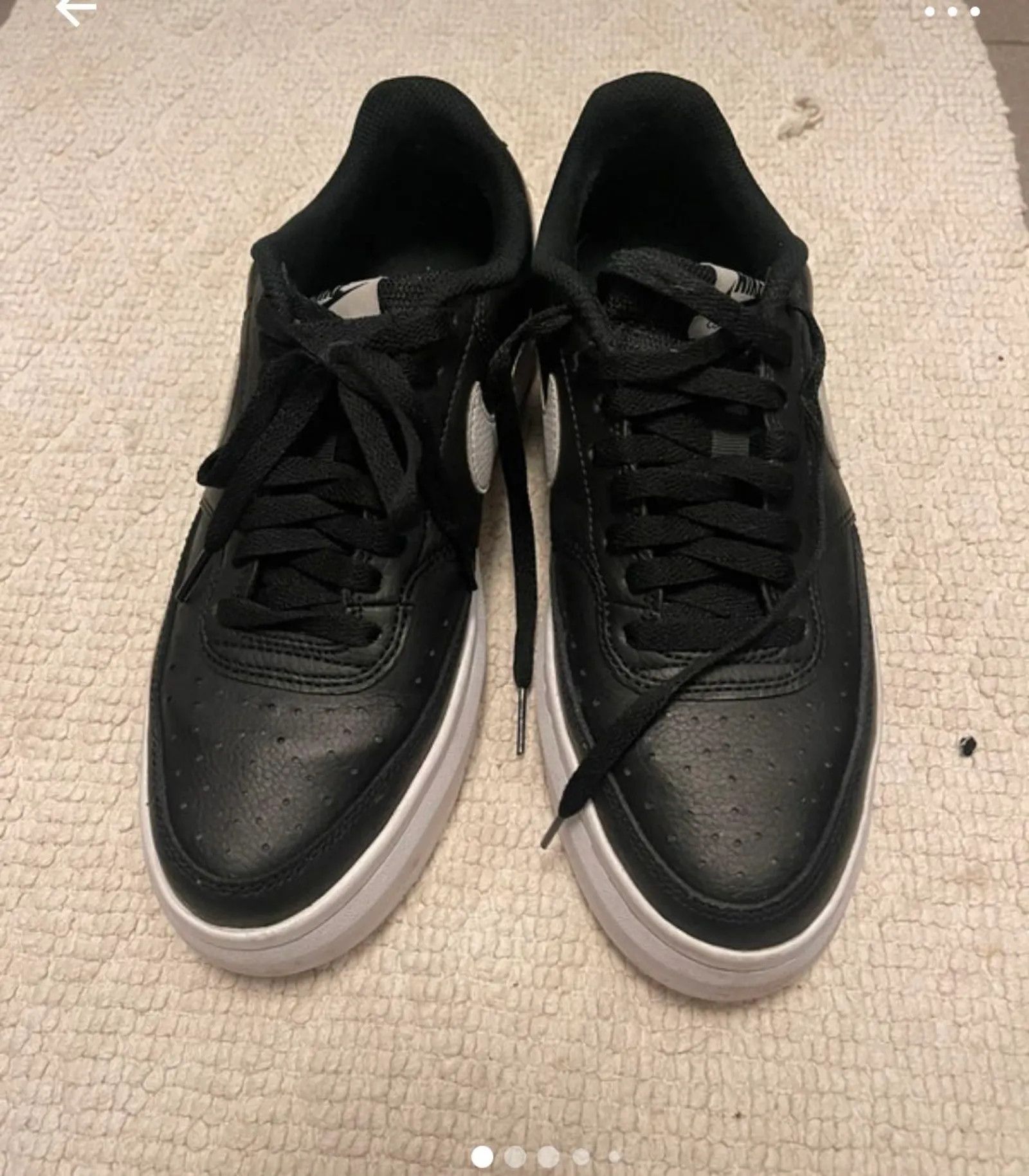Nike Nike Nike court vision white black W Sneakers Size US 11 / IT 41 - 6 Thumbnail