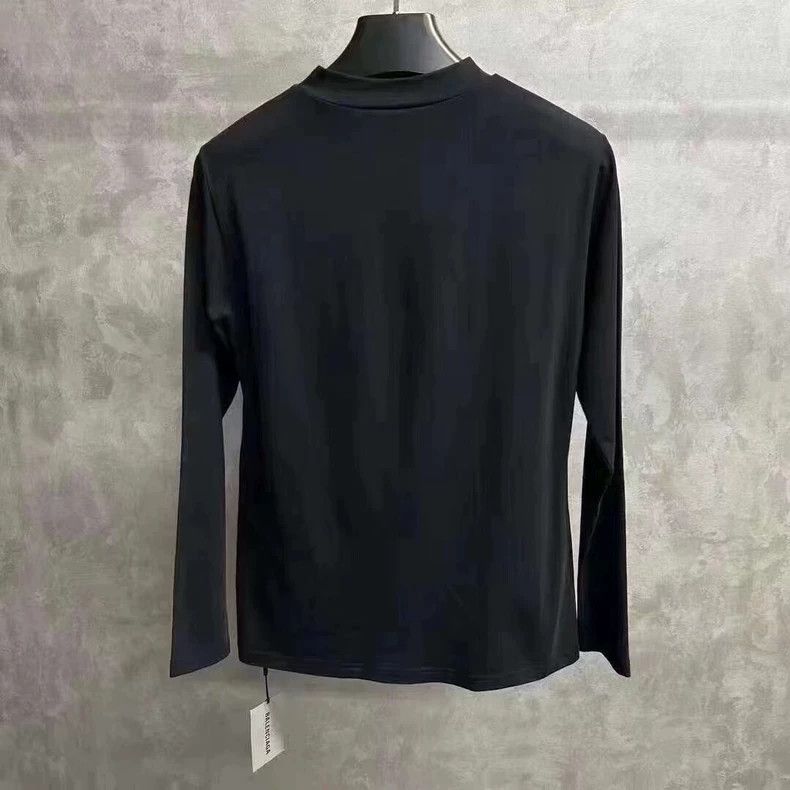 Balenciaga Balenciaga Black Smiley Face Long Sleeve - dmc Size US L / EU 52-54 / 3 - 2 Thumbnail