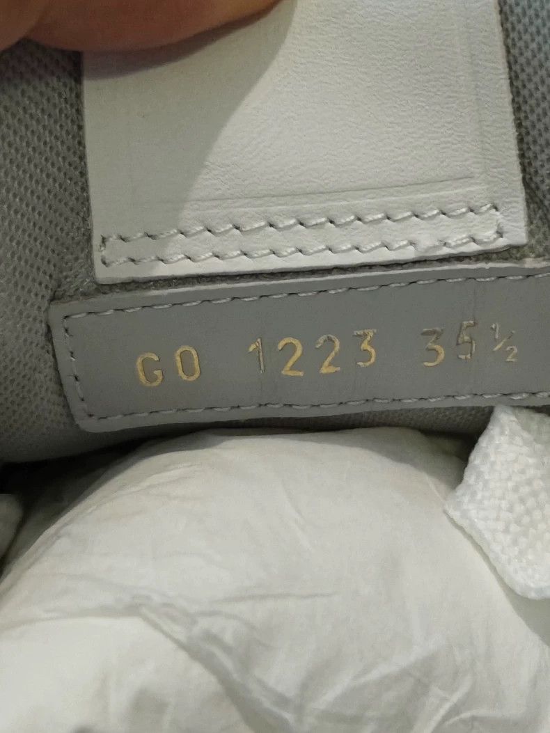 Louis Vuitton LV Trainer White Cement Sneakers - dmc Size US 5.5 / EU 38 - 4 Thumbnail