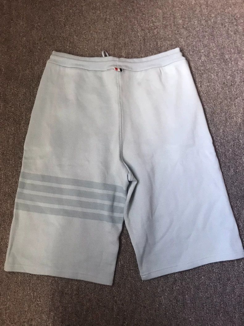 Thom Browne Thom Browne Classic 4-Stripe Cotton Shorts - dmc Size US 30 / EU 46 - 2 Thumbnail