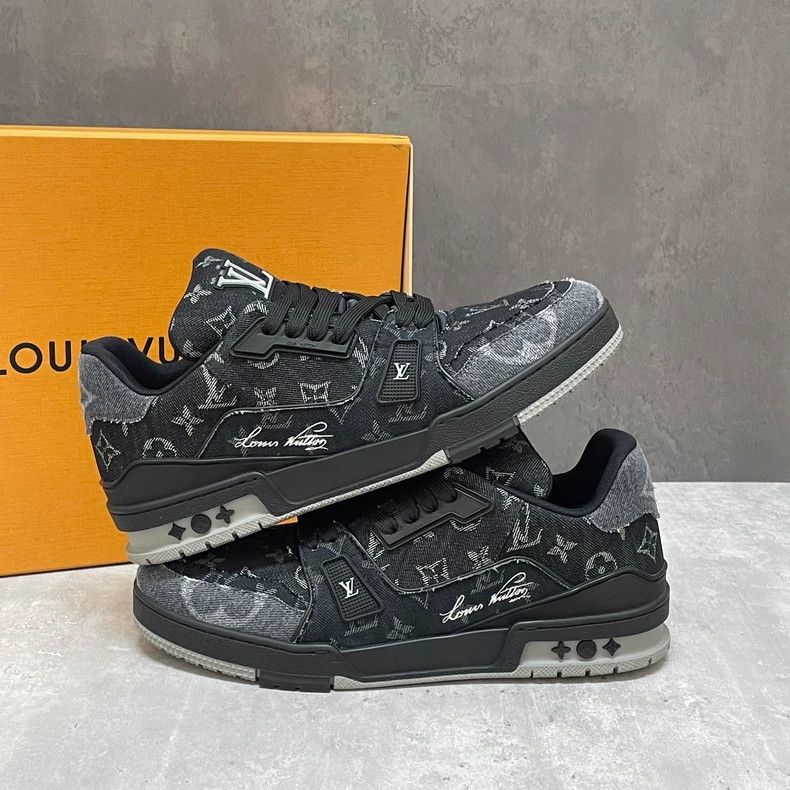 Louis Vuitton Louis Vuitton Trainer Low-Top Sneakers - dmc Size US 10.5 / EU 43-44 - 5 Thumbnail