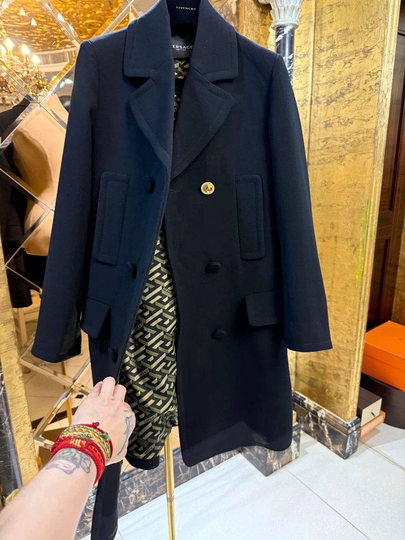 Versace Versace Gigi Hadid Runway Wool Coat - dmc Size US M / EU 48-50 / 2 - 9 Thumbnail
