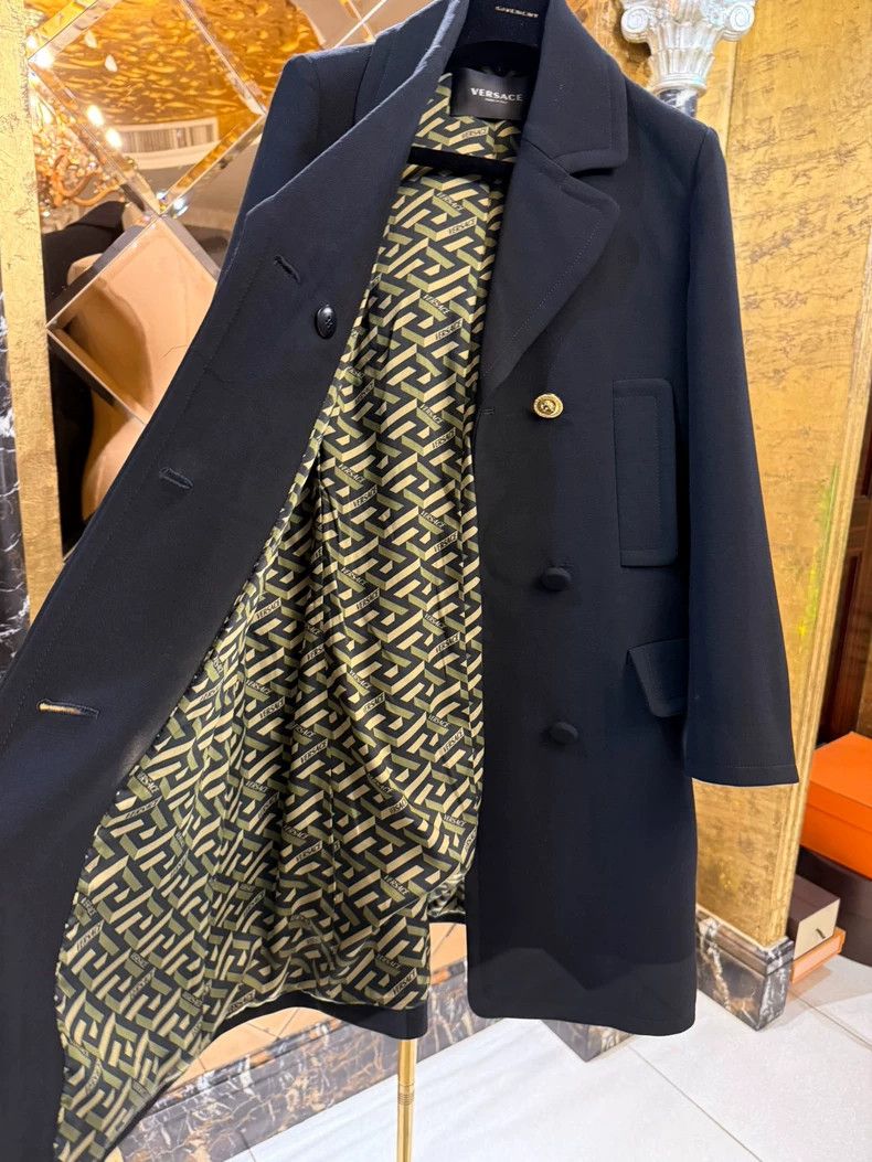 Versace Versace Gigi Hadid Runway Wool Coat - dmc Size US M / EU 48-50 / 2 - 2 Thumbnail