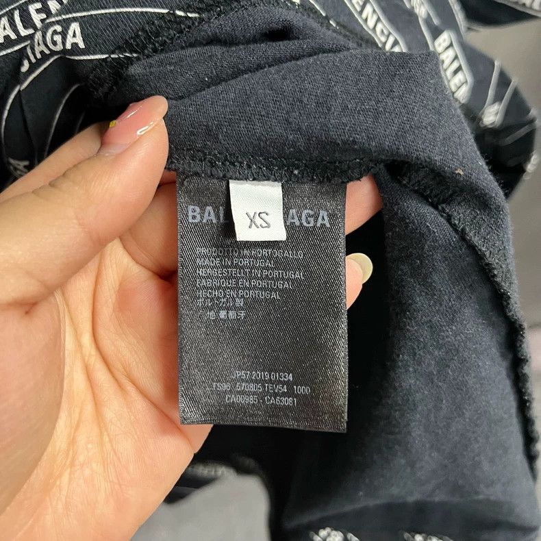 Balenciaga Balenciaga Logo Print Short Sleeve T-shirt - dmc Size US XS / EU 42 / 0 - 3 Thumbnail