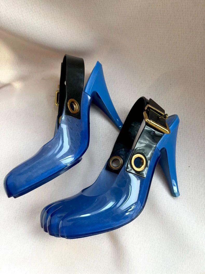Vivienne Westwood Vivienne Westwood Blue Cat Claw Shoes - dmc Size US 7 / EU 40 - 4 Thumbnail
