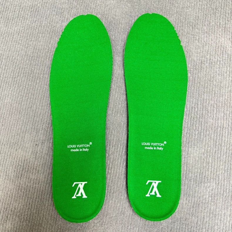 Louis Vuitton Louis Vuitton LV Trainer White Green - dmc Size US 10.5 / EU 43-44 - 9 Thumbnail